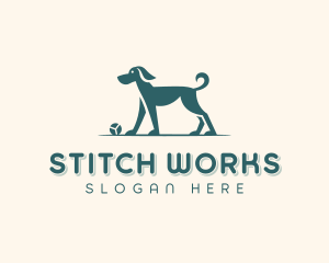 Dog Training Veterinary Logo