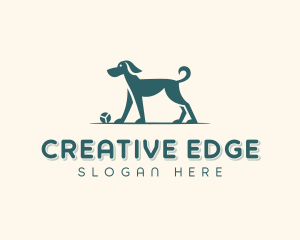 Basset Hound - Dog Training Veterinary logo design