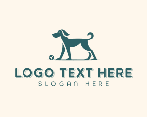 Dog Training Veterinary Logo