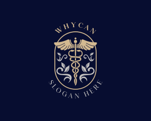 Medical Caduceus Hospital Logo