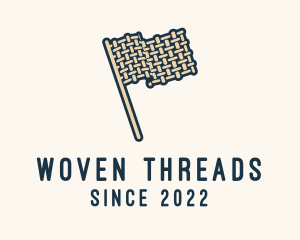 Woven - Woven Rattan Flag logo design