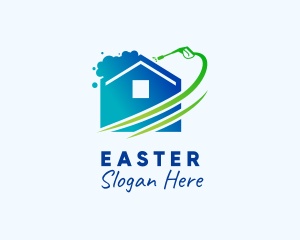 Cleaning Service - House Apartment Pressure Wash logo design