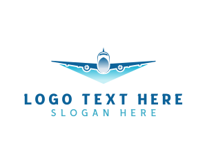 Logistics - Plane Aviation Airline logo design