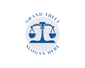 Kitchen - Court Weighing Scale logo design