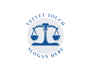 Court Weighing Scale logo design