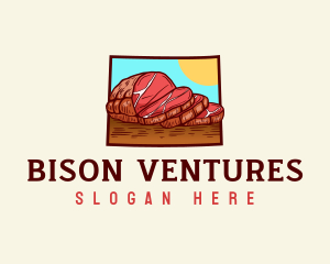 Wyoming Steak Cuisine logo design