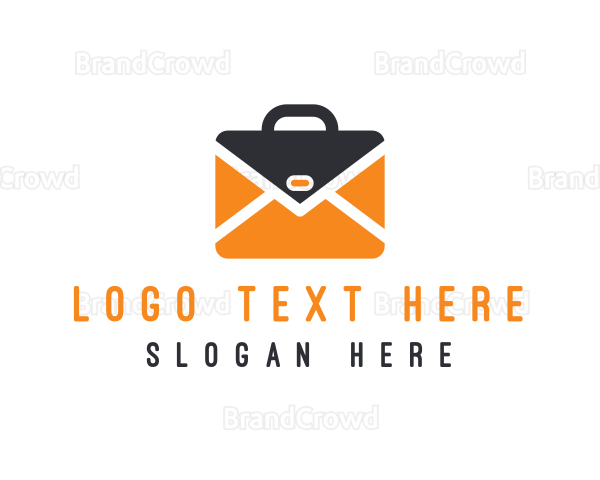 Envelope Mail Briefcase Logo