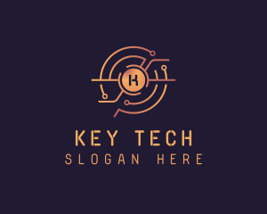 Cryptocurrency Digital Coin logo design