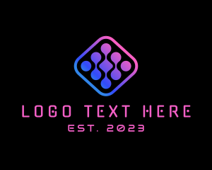 Telecommunication - Cyber Startup Diamond logo design