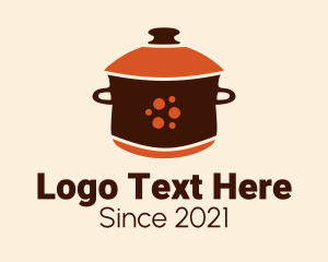 Home Cooking - Casserole Cooking Pot logo design