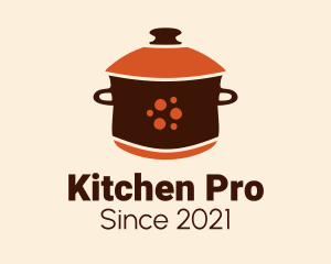 Cookware - Casserole Cooking Pot logo design