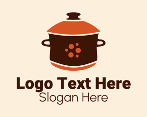 Casserole Cooking Pot  Logo