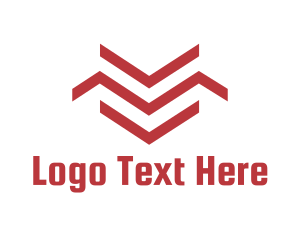 Rank - Generic Red Arrows logo design