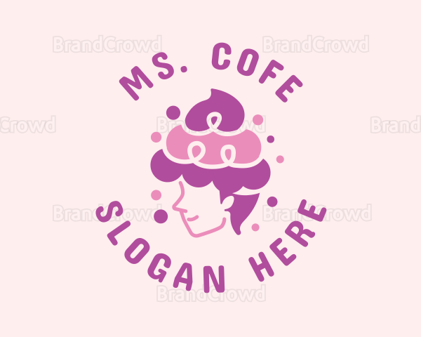 Cupcake Woman Bakery Logo