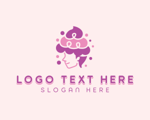 Mascot - Cupcake Woman Bakery logo design