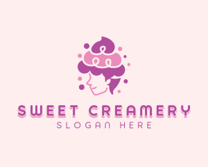 Baker Cupcake Bakery logo design