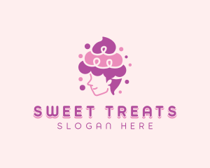 Baker Cupcake Bakery logo design