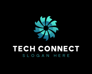 It Expert - Tech Software Cyberspace logo design