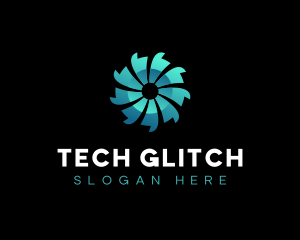 Tech Software Cyberspace logo design