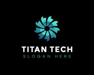 Tech Software Cyberspace logo design