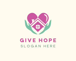 Donation - Charity Shelter Foundation logo design