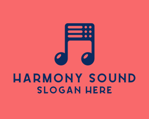 Music - Digital Audio Music logo design