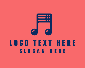 Musical - Digital Audio Music logo design