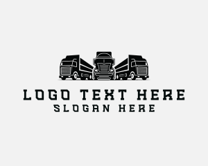 Cargo - Trucking Delivery Logistics logo design