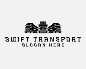 Trucking Delivery Logistics  logo design