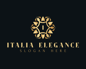 Elegant Mandala Ornament logo design