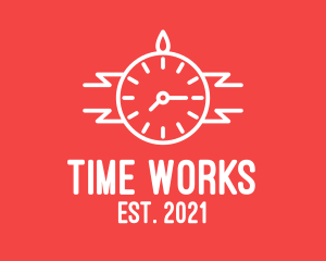 Time - Modern Wristwatch Time logo design