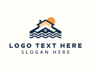 Roofing - Home Property Roof logo design