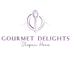 Kitchen Spoon Catering logo design