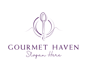 Kitchen Spoon Catering logo design