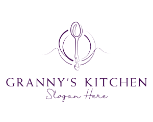 Kitchen Spoon Catering logo design