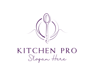 Kitchen Spoon Catering logo design