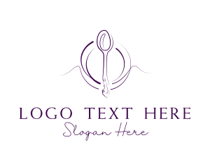 Food - Kitchen Spoon Catering logo design
