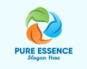 Pure - Reuse Recycle Environment logo design