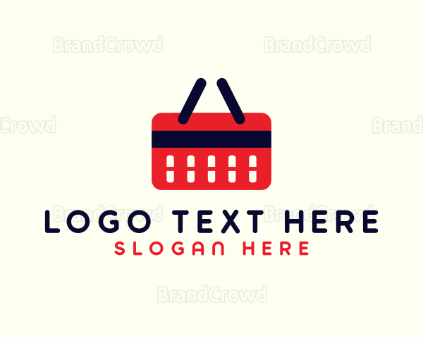 Shopping Credit Basket Logo