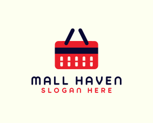 Shopping Credit Basket logo design