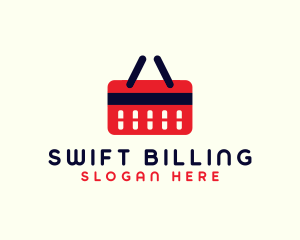 Billing - Shopping Credit Basket logo design