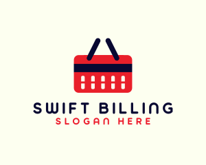 Shopping Credit Basket logo design