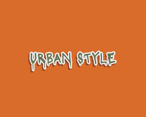Dj - Funky Urban  Mural logo design