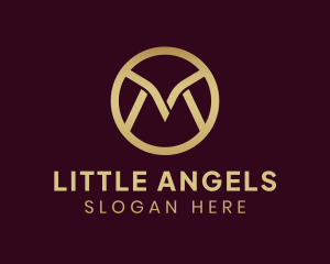 Letter MV - Luxury Startup Business logo design