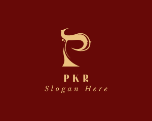 Elegant Letter P Boutique logo design