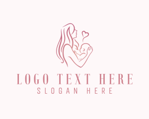 Maternal - Mother Baby Pediatric logo design