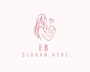 Maternity - Mother Baby Pediatric logo design