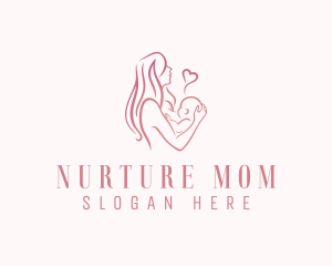Postnatal - Mother Baby Pediatric logo design