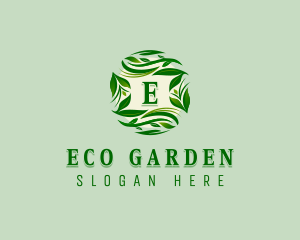 Sustainable Eco Gardening logo design