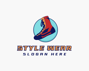 Sports Boxing Shoes logo design